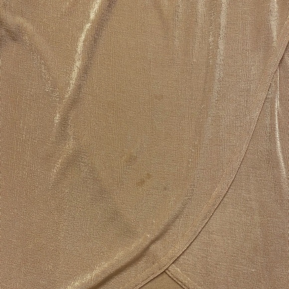 Gold Shimmer Nordstrom Dress Size: Medium - Picture 2 of 2